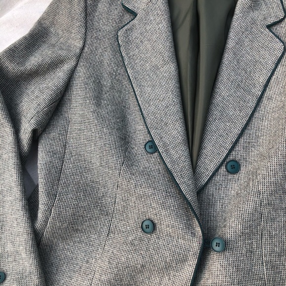 vintage double breasted blazer - Picture 2 of 4